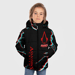 Куртка зимняя для мальчика Assassins Creed strom, цвет: 3D-черный — фото 2