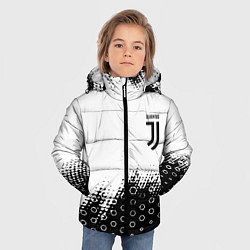 Куртка зимняя для мальчика Juventus sport steel, цвет: 3D-черный — фото 2