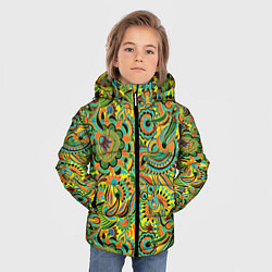 Куртка зимняя для мальчика Узор, цвет: 3D-красный — фото 2
