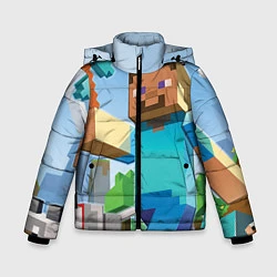 Зимняя куртка для мальчика Minecraft World