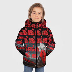 Куртка зимняя для мальчика Pink Floyd Pattern цвета 3D-черный — фото 2