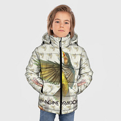Куртка зимняя для мальчика Imagine Dragons: Fly, цвет: 3D-красный — фото 2