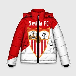 Куртка зимняя для мальчика Sevilla FC, цвет: 3D-черный