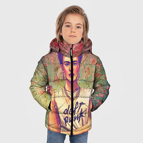 Зимняя куртка для мальчика Фрида / 3D-Черный – фото 3