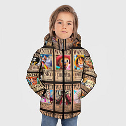 Куртка зимняя для мальчика One Piece, цвет: 3D-светло-серый — фото 2