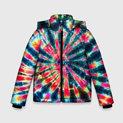 Зимняя куртка для мальчика Tie dye