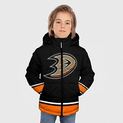 Куртка зимняя для мальчика Anaheim Ducks Selanne, цвет: 3D-черный — фото 2