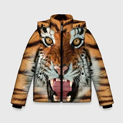 Зимняя куртка для мальчика Взгляд тигра