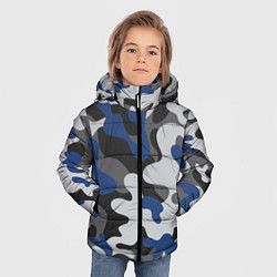 Куртка зимняя для мальчика Зимний камуфляж, цвет: 3D-красный — фото 2