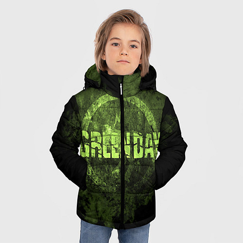 Зимняя куртка для мальчика Green Day: Acid Voltage / 3D-Черный – фото 3