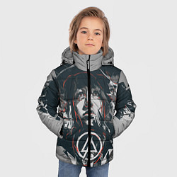 Куртка зимняя для мальчика Linkin Park: My Style, цвет: 3D-черный — фото 2