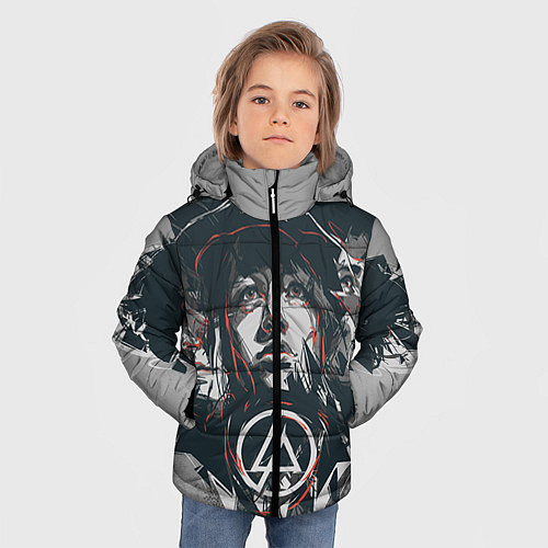 Зимняя куртка для мальчика Linkin Park: My Style / 3D-Черный – фото 3