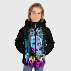Куртка зимняя для мальчика BMTH: Acid Girl, цвет: 3D-светло-серый — фото 2