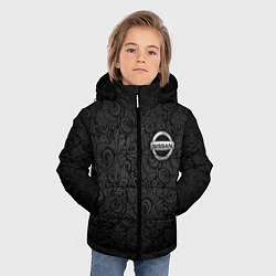 Куртка зимняя для мальчика Nissan, цвет: 3D-светло-серый — фото 2