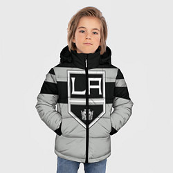 Куртка зимняя для мальчика Los Angeles Kings, цвет: 3D-черный — фото 2