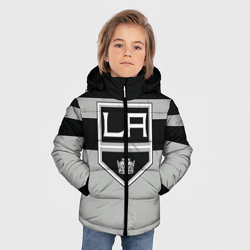 Зимняя куртка для мальчика Los Angeles Kings / 3D-Черный – фото 3