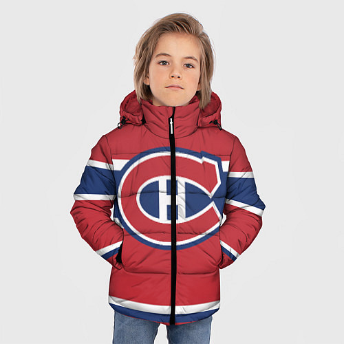 Зимняя куртка для мальчика Montreal Canadiens / 3D-Красный – фото 3