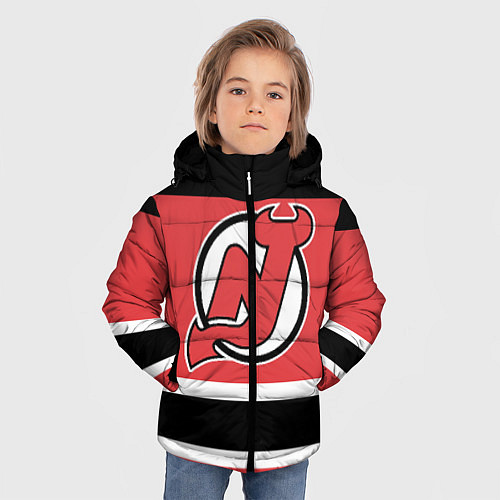 Зимняя куртка для мальчика New Jersey Devils / 3D-Светло-серый – фото 3