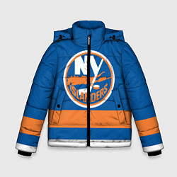 Куртка зимняя для мальчика New York Islanders, цвет: 3D-черный