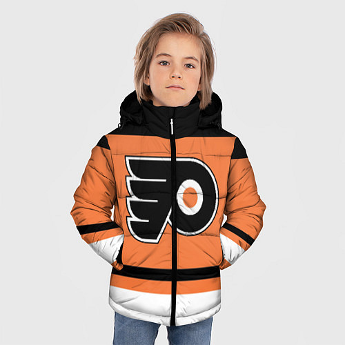 Зимняя куртка для мальчика Philadelphia Flyers / 3D-Черный – фото 3