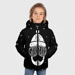 Куртка зимняя для мальчика Бородатый сноубордист, цвет: 3D-черный — фото 2