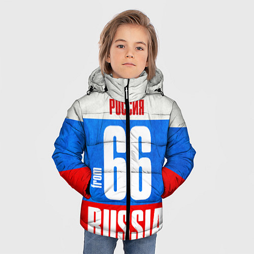 Зимняя куртка для мальчика Russia: from 66 / 3D-Черный – фото 3