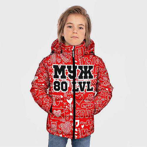 Зимняя куртка для мальчика Муж 80 LVL / 3D-Черный – фото 3