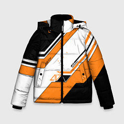 Куртка зимняя для мальчика CS:GO Asiimov, цвет: 3D-черный