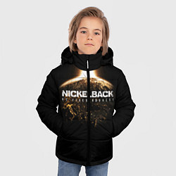 Куртка зимняя для мальчика Nickelback: No fixed address, цвет: 3D-красный — фото 2