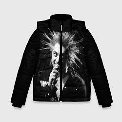Куртка зимняя для мальчика Горшок 1, цвет: 3D-черный