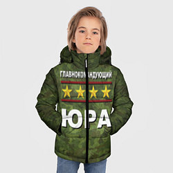 Куртка зимняя для мальчика Главнокомандующий Юра, цвет: 3D-светло-серый — фото 2