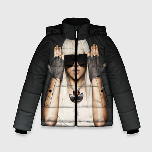 Зимняя куртка для мальчика Lady Gaga / 3D-Светло-серый – фото 1