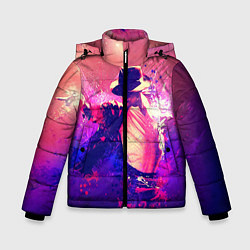 Куртка зимняя для мальчика Michael Jackson: Moon, цвет: 3D-светло-серый