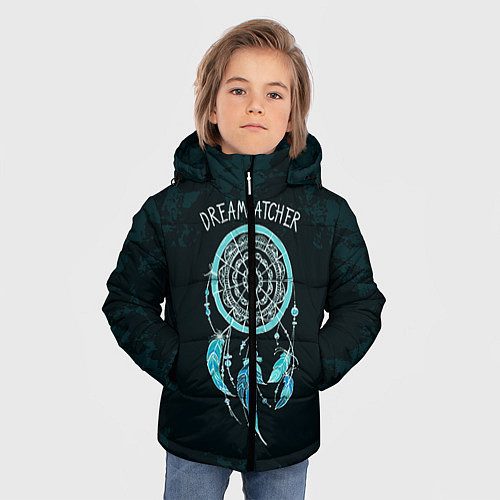 Зимняя куртка для мальчика Dreamcatcher / 3D-Черный – фото 3