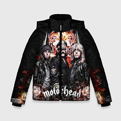 Куртка зимняя для мальчика Motorhead Band, цвет: 3D-светло-серый