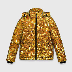 Зимняя куртка для мальчика Золотое мерцание
