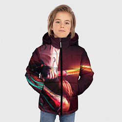 Куртка зимняя для мальчика Juggernaut, цвет: 3D-черный — фото 2