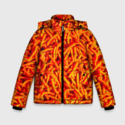 Зимняя куртка для мальчика Морковь