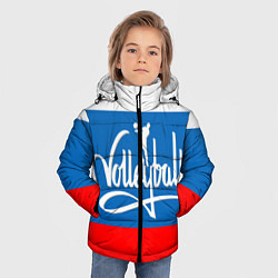 Куртка зимняя для мальчика Волейбол 27, цвет: 3D-черный — фото 2