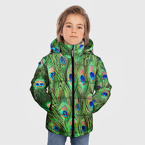 Зимняя куртка для мальчика Life is beautiful / 3D-Черный – фото 3