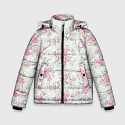 Зимняя куртка для мальчика Flower pattern