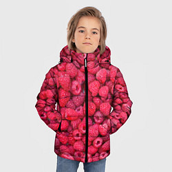 Куртка зимняя для мальчика Малинки, цвет: 3D-черный — фото 2