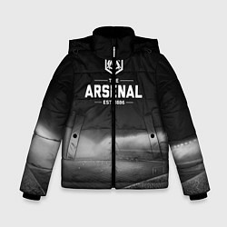Куртка зимняя для мальчика The Arsenal 1886, цвет: 3D-красный