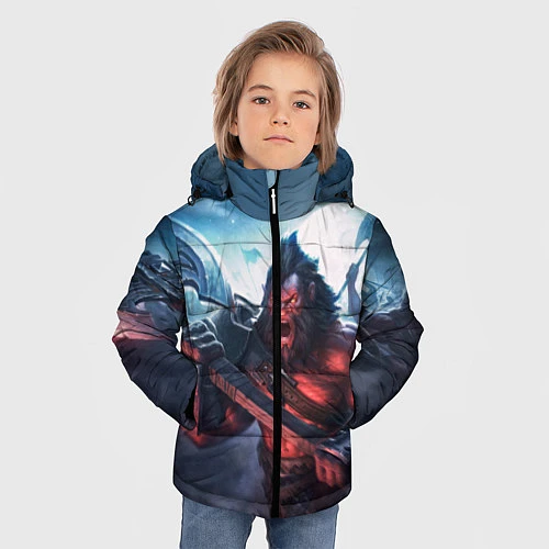 Зимняя куртка для мальчика Axe / 3D-Красный – фото 3