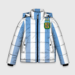 Куртка зимняя для мальчика Сборная Аргентины: ЧМ-2018, цвет: 3D-красный