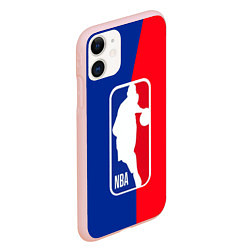 Чехол iPhone 11 матовый NBA Kobe Bryant, цвет: 3D-светло-розовый — фото 2