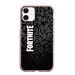 Чехол iPhone 11 матовый Fortnite Oko, цвет: 3D-светло-розовый