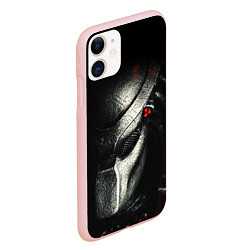 Чехол iPhone 11 матовый PREDATOR, цвет: 3D-светло-розовый — фото 2