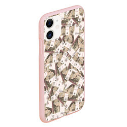 Чехол iPhone 11 матовый ОЧЕНЬ ДОРОГОЙ, цвет: 3D-светло-розовый — фото 2
