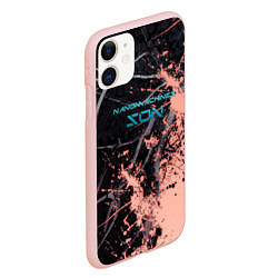 Чехол iPhone 11 матовый MGR - Nanomachines Son, цвет: 3D-светло-розовый — фото 2